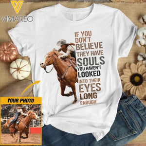 PERSONALIZED HORSE SOULS WHITE TSHIRT / HOODIE QTDT0612