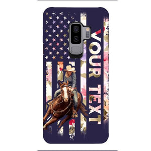 PERSONALIZED HORSE RIDING PHOTO UPLOAD PHONECASE QTMA1012