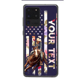 PERSONALIZED HORSE RIDING PHOTO UPLOAD PHONECASE QTMA1012