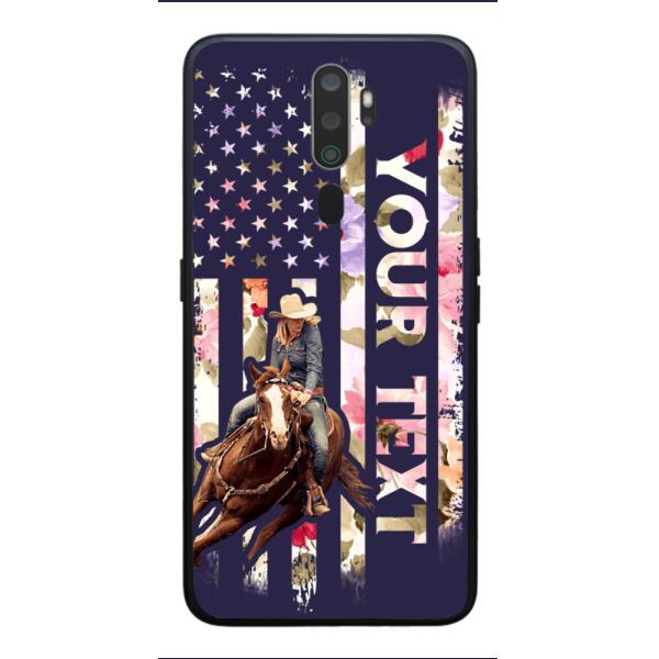 PERSONALIZED HORSE RIDING PHOTO UPLOAD PHONECASE QTMA1012