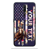 PERSONALIZED HORSE RIDING PHOTO UPLOAD PHONECASE QTMA1012