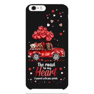 Personalized Dog Valentine Phonecase Printed 22JAN-HC05