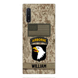 Personalized Army Veteran Camo Phone Case 22JAN-MQ14