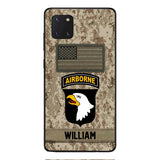 Personalized Army Veteran Camo Phone Case 22JAN-MQ14