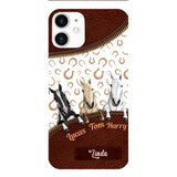 Personalized Horse Phone Case Printed 22FEB-QH17