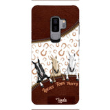 Personalized Horse Phone Case Printed 22FEB-QH17