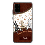 Personalized Horse Phone Case Printed 22FEB-QH17