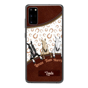 Personalized Horse Phone Case Printed 22FEB-QH17