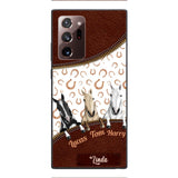 Personalized Horse Phone Case Printed 22FEB-QH17