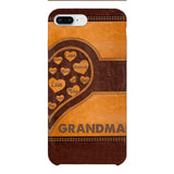 Personalized Grandma Nickname Phone Case Printed 22FEB-LN21