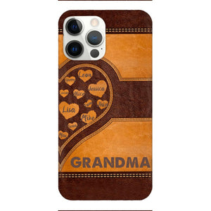 Personalized Grandma Nickname Phone Case Printed 22FEB-LN21