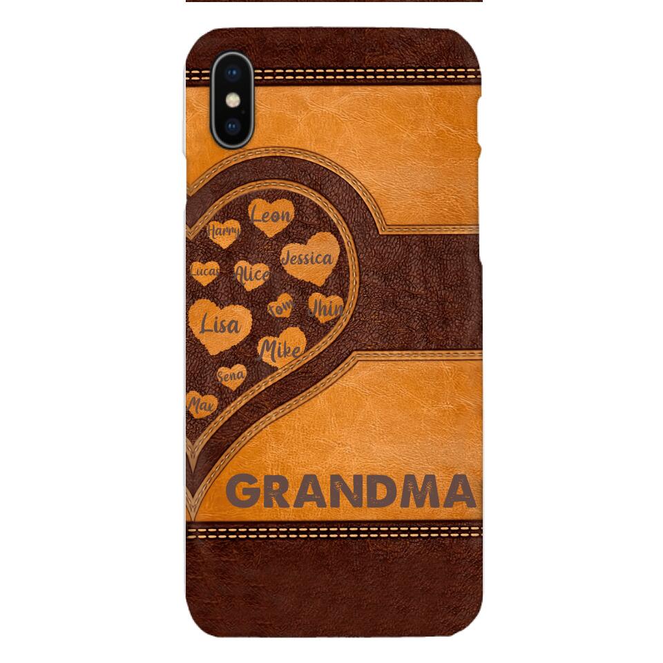 Personalized Grandma Nickname Phone Case Printed 22FEB-LN21