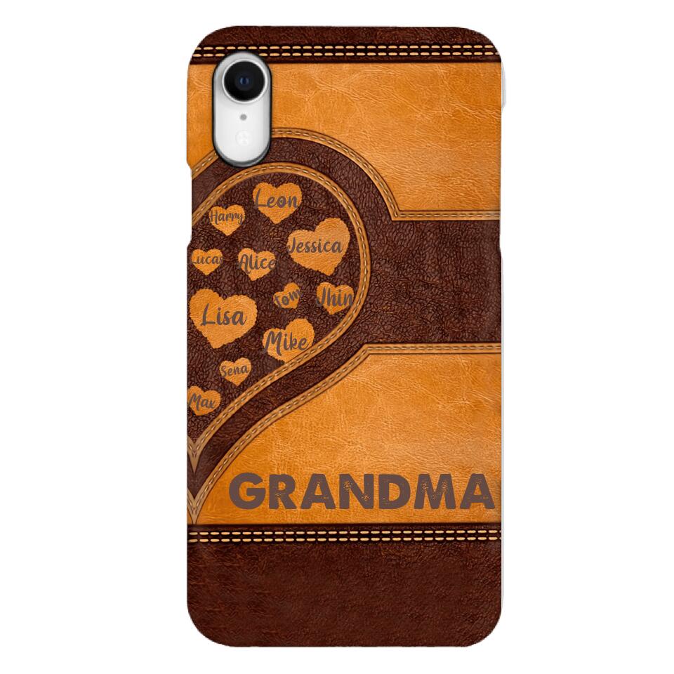 Personalized Grandma Nickname Phone Case Printed 22FEB-LN21