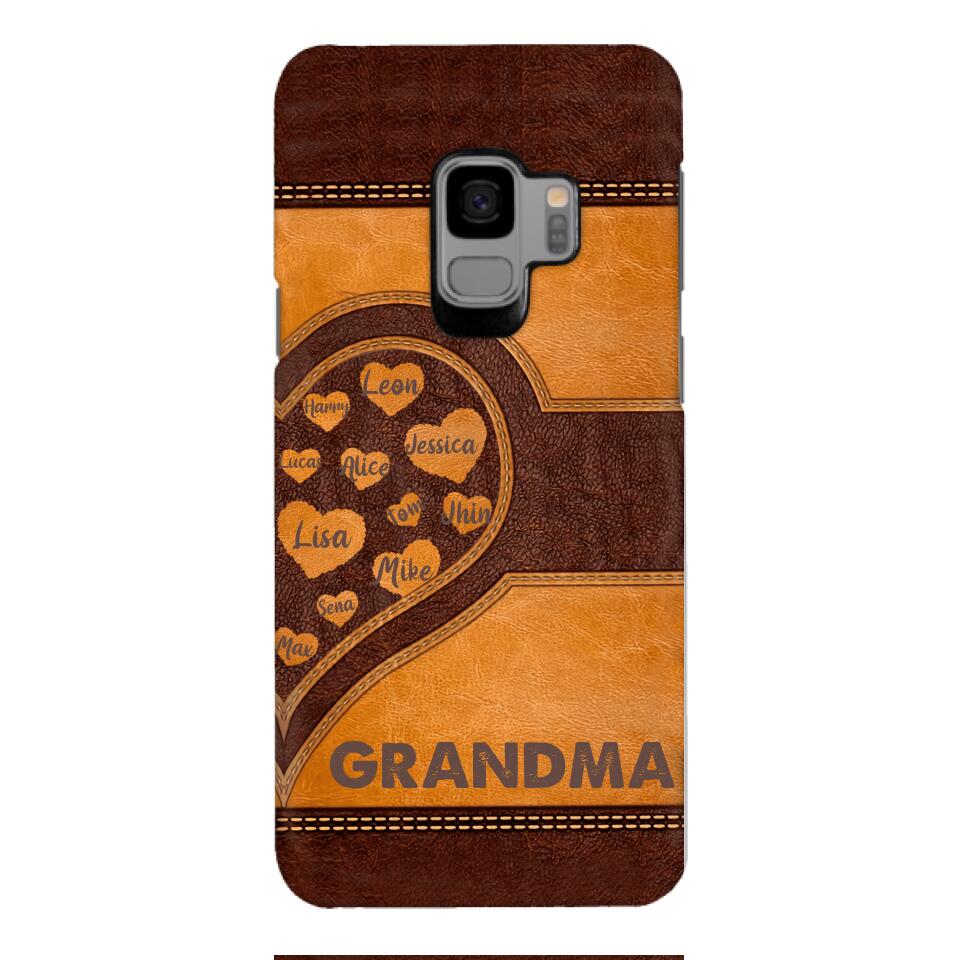 Personalized Grandma Nickname Phone Case Printed 22FEB-LN21