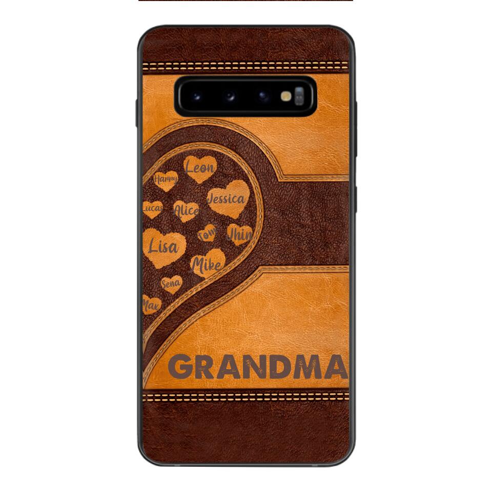 Personalized Grandma Nickname Phone Case Printed 22FEB-LN21