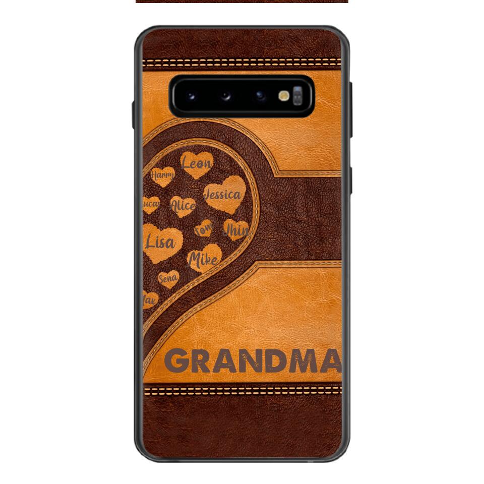 Personalized Grandma Nickname Phone Case Printed 22FEB-LN21