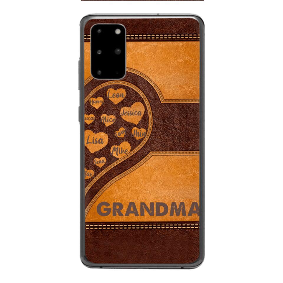 Personalized Grandma Nickname Phone Case Printed 22FEB-LN21