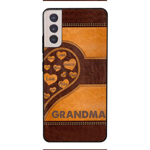 Personalized Grandma Nickname Phone Case Printed 22FEB-LN21