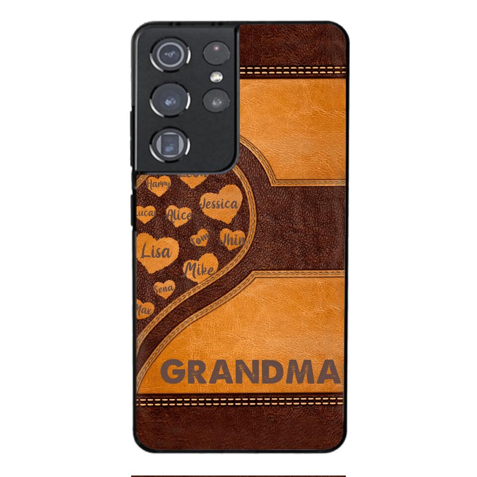 Personalized Grandma Nickname Phone Case Printed 22FEB-LN21