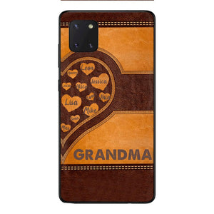 Personalized Grandma Nickname Phone Case Printed 22FEB-LN21