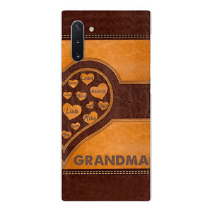 Personalized Grandma Nickname Phone Case Printed 22FEB-LN21