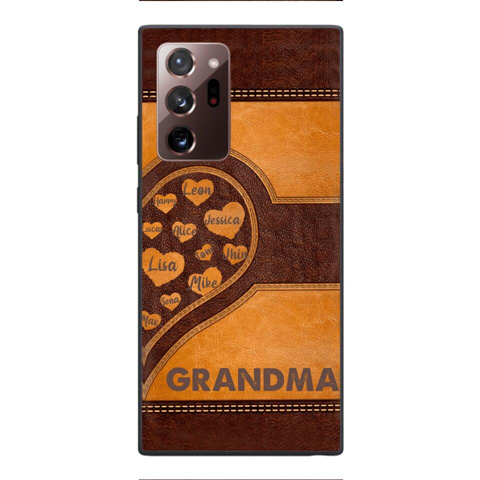 Personalized Grandma Nickname Phone Case Printed 22FEB-LN21