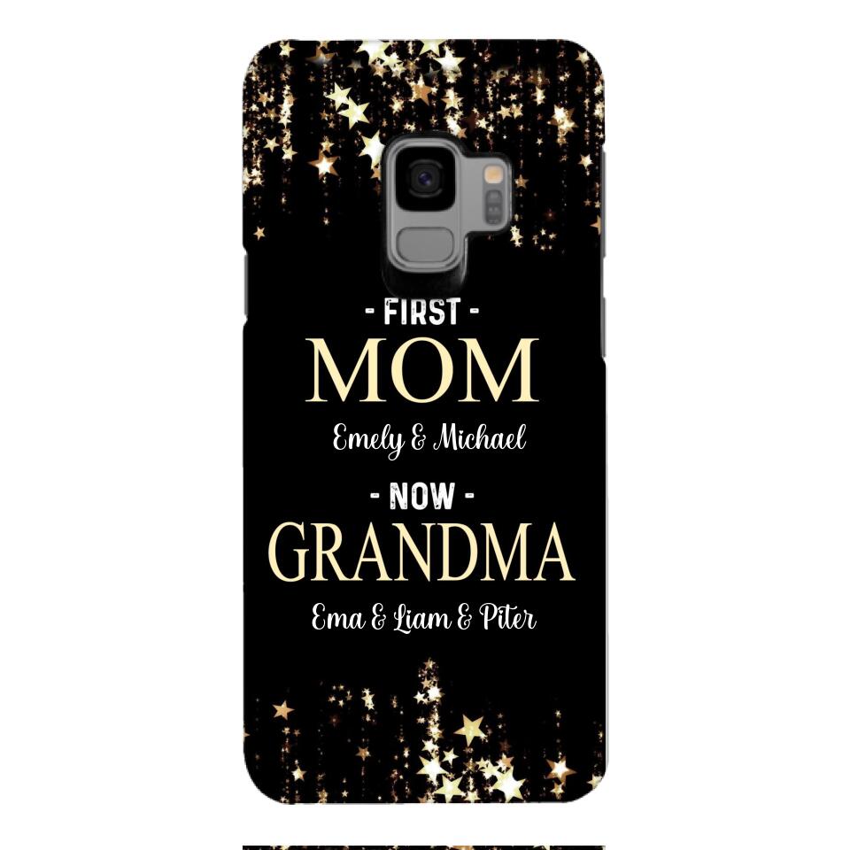 Personalized Mom & Grandma Phone Case Printed QT-DT18