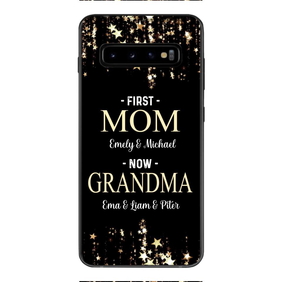 Personalized Mom & Grandma Phone Case Printed QT-DT18