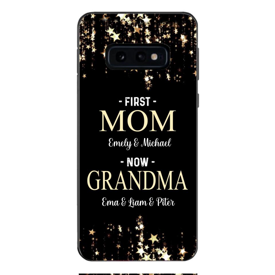 Personalized Mom & Grandma Phone Case Printed QT-DT18