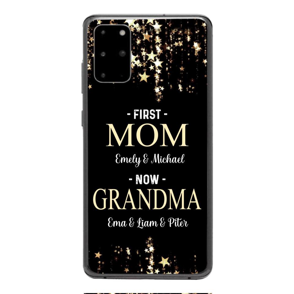 Personalized Mom & Grandma Phone Case Printed QT-DT18