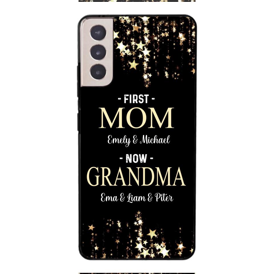 Personalized Mom & Grandma Phone Case Printed QT-DT18