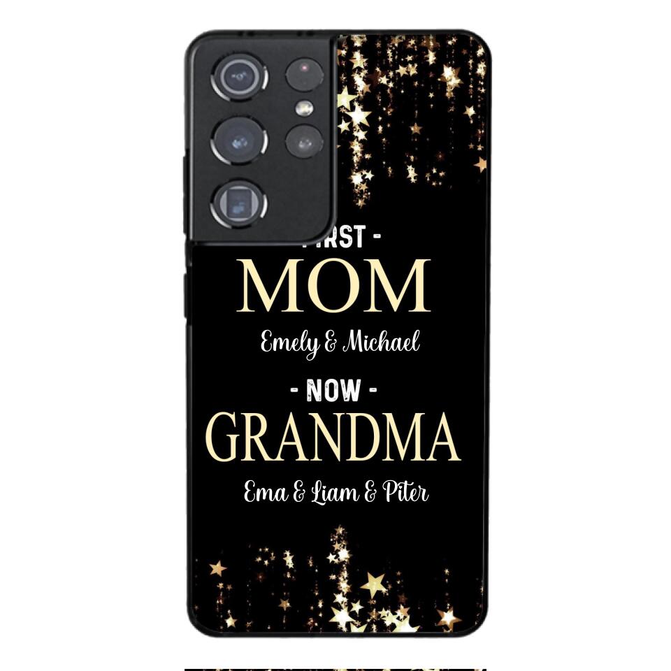 Personalized Mom & Grandma Phone Case Printed QT-DT18