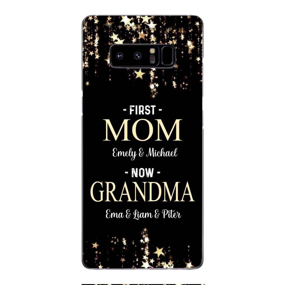 Personalized Mom & Grandma Phone Case Printed QT-DT18