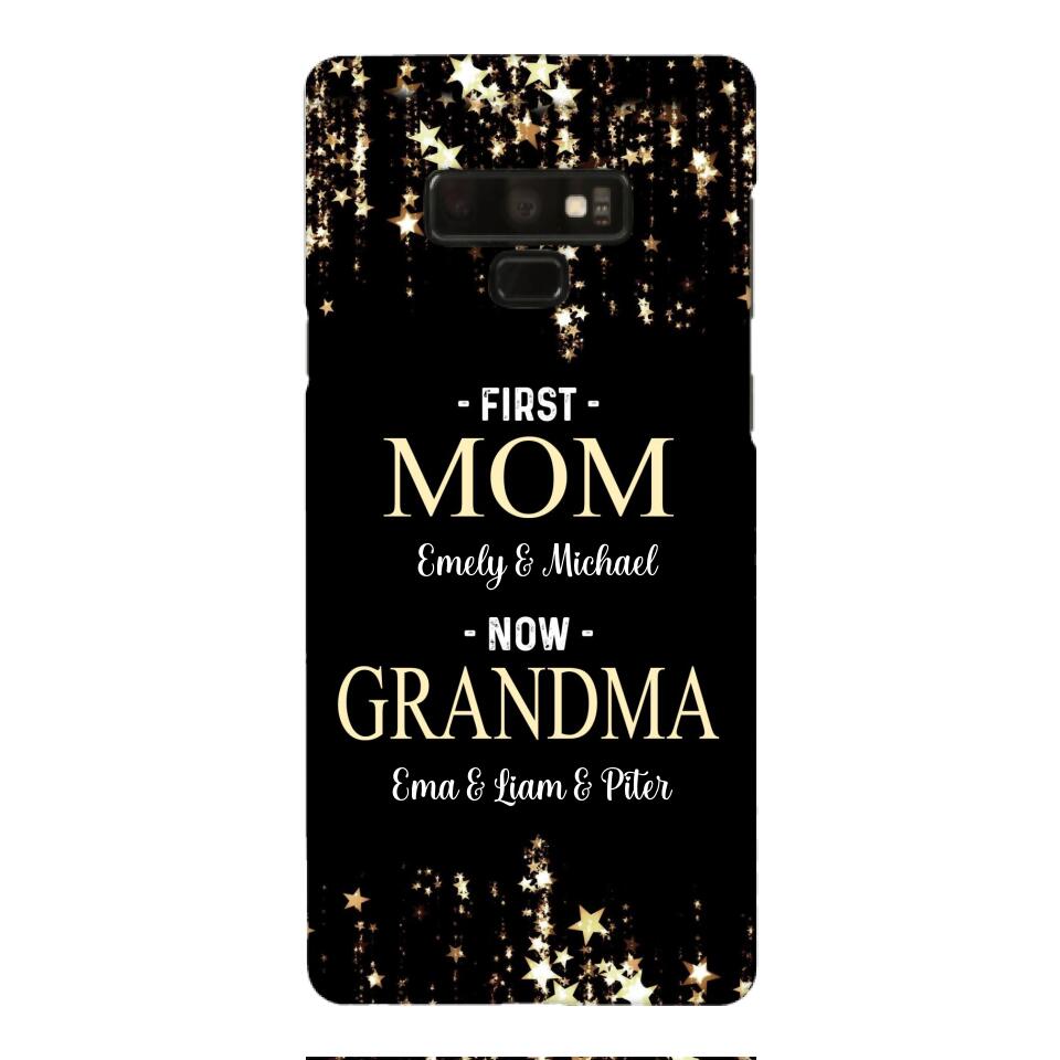 Personalized Mom & Grandma Phone Case Printed QT-DT18