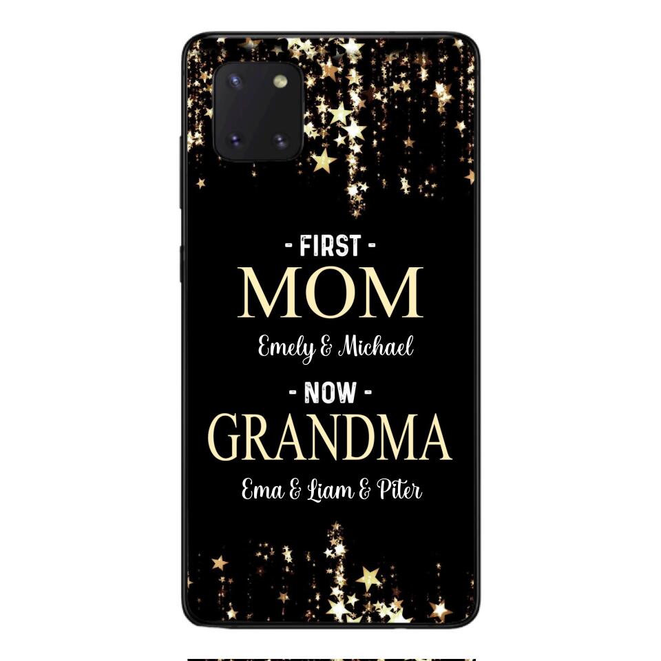 Personalized Mom & Grandma Phone Case Printed QT-DT18