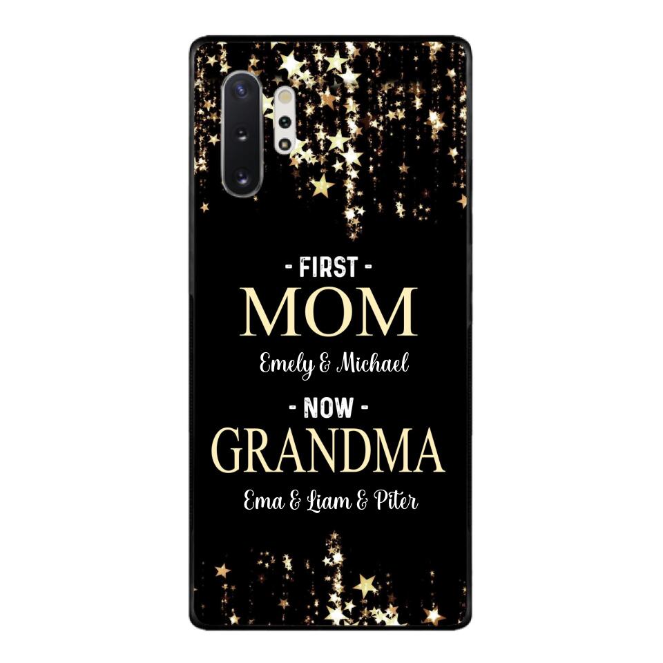 Personalized Mom & Grandma Phone Case Printed QT-DT18