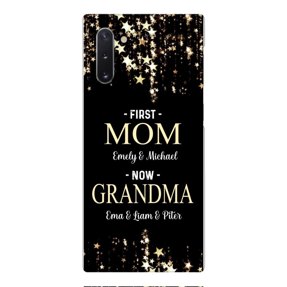 Personalized Mom & Grandma Phone Case Printed QT-DT18