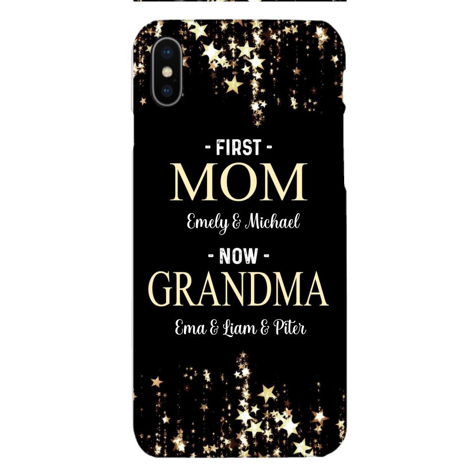 Personalized Mom & Grandma Phone Case Printed QT-DT18