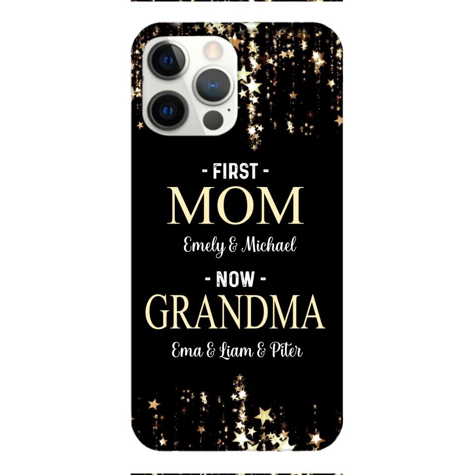 Personalized Mom & Grandma Phone Case Printed QT-DT18