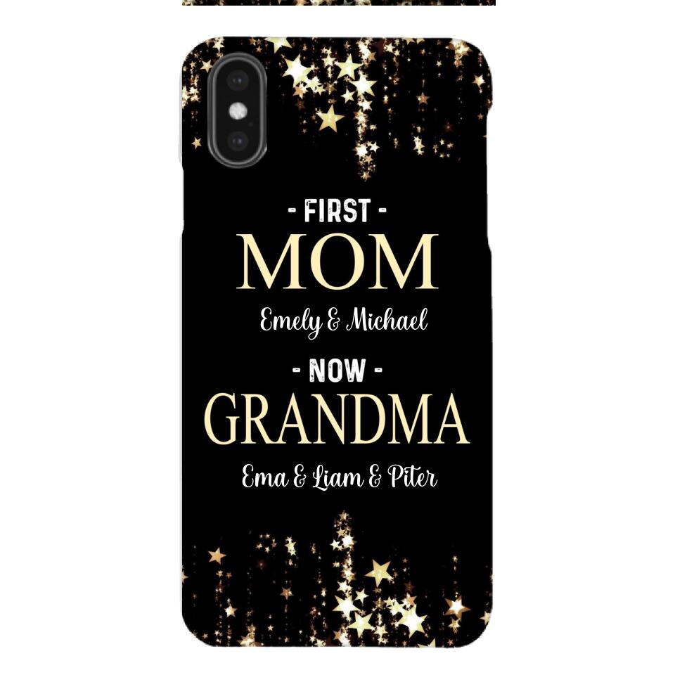 Personalized Mom & Grandma Phone Case Printed QT-DT18