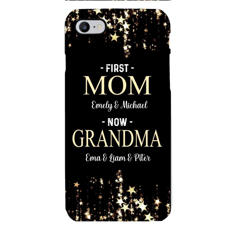 Personalized Mom & Grandma Phone Case Printed QT-DT18