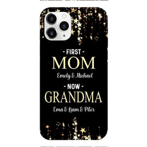 Personalized Mom & Grandma Phone Case Printed QT-DT18