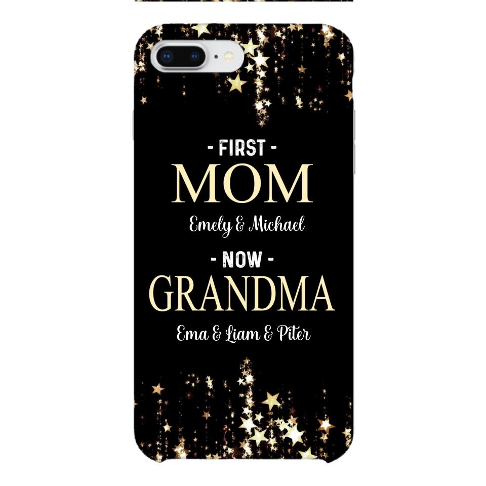 Personalized Mom & Grandma Phone Case Printed QT-DT18