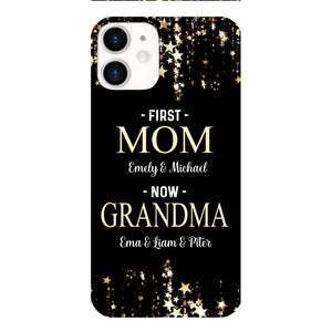 Personalized Mom & Grandma Phone Case Printed QT-DT18