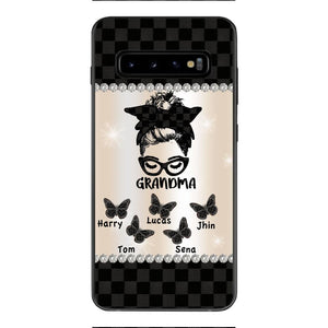 Personalized Grandma Phone Case Printed 22MAR-HC01