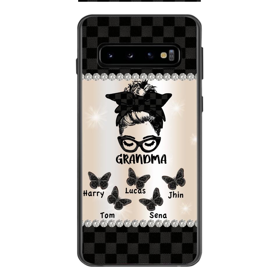 Personalized Grandma Phone Case Printed 22MAR-HC01