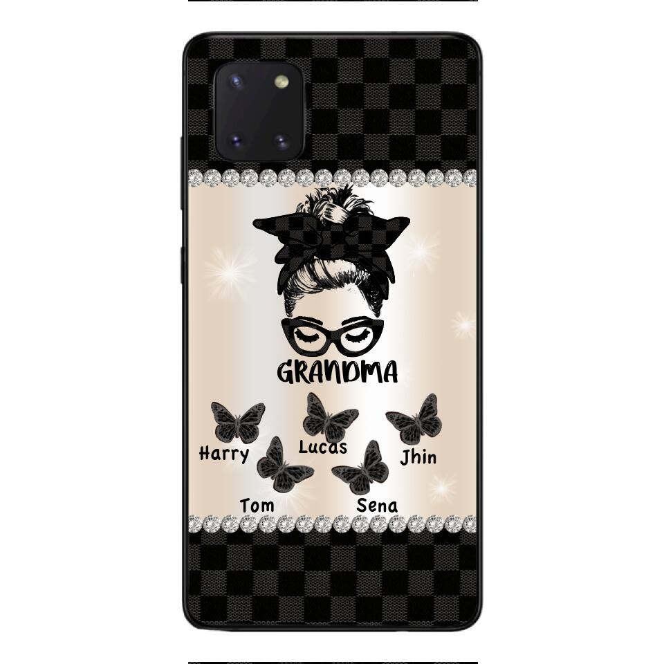 Personalized Grandma Phone Case Printed 22MAR-HC01