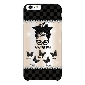 Personalized Grandma Phone Case Printed 22MAR-HC01