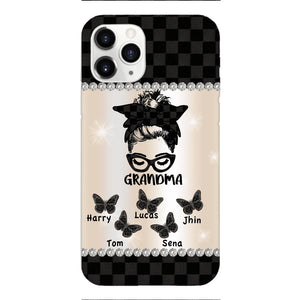 Personalized Grandma Phone Case Printed 22MAR-HC01