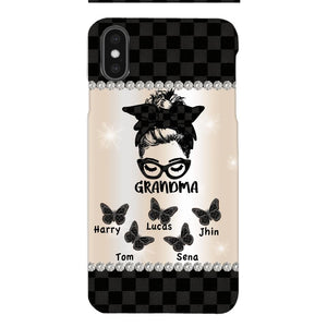 Personalized Grandma Phone Case Printed 22MAR-HC01